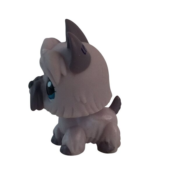 Littlest Pet Shop LPS 509 Yorkshire Terrier Glass Eyes 1201 Scottish Terrier Dog - Picture 9 of 13